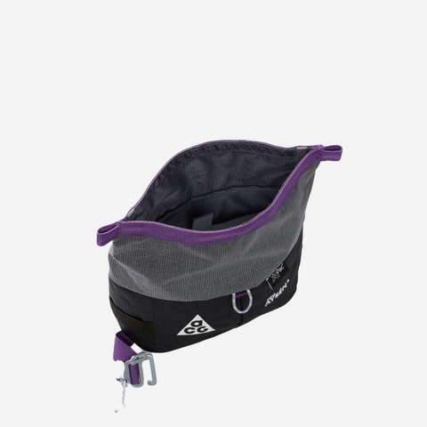 NIKE ACG AYSEN FANNY PACK 3L BLACK/PURPLE