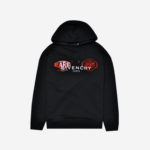 Givenchy Rare Spirit Hoodie Black