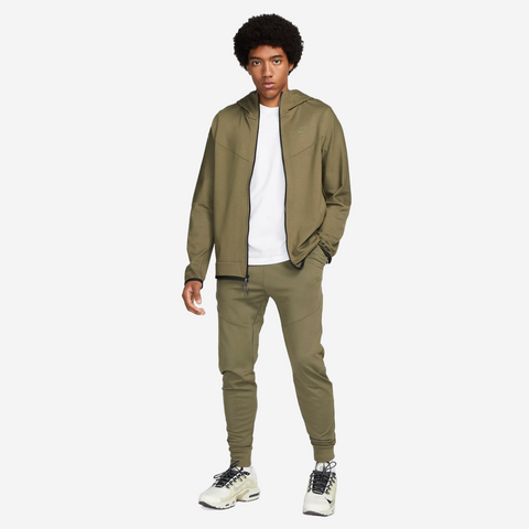 Nike Tech Fleece Lightweight Olive Zip Hoodie