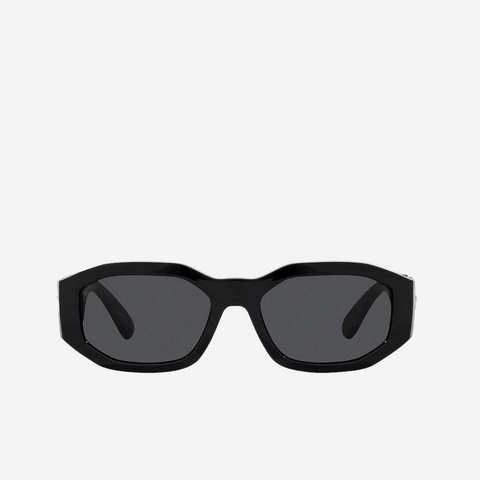 VERSACE DARK GRAY BIGGIE SUNGLASSES