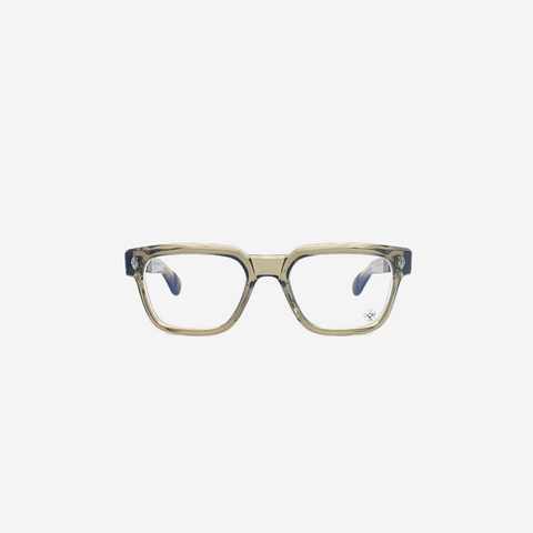 Chrome Hearts transparent green glasses