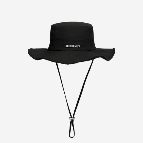 JACQUEMUS LE BOB ARTICHAUT HAT BLACK