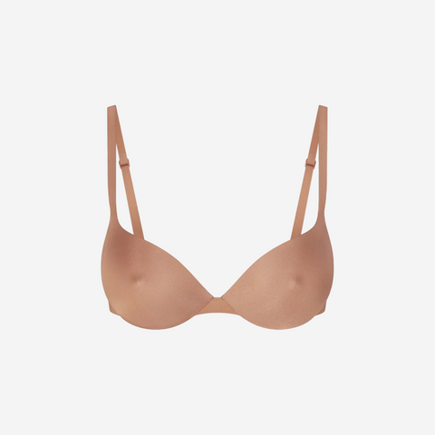 SKIMS ULTIMATE NIPPLE PUSH-UP BRA SIENNA