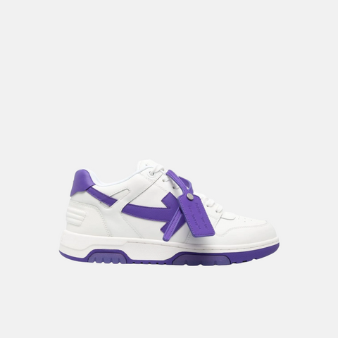 OFF-WHITE OUT OF OFFICE SNEAKER WHITE & PURPLE