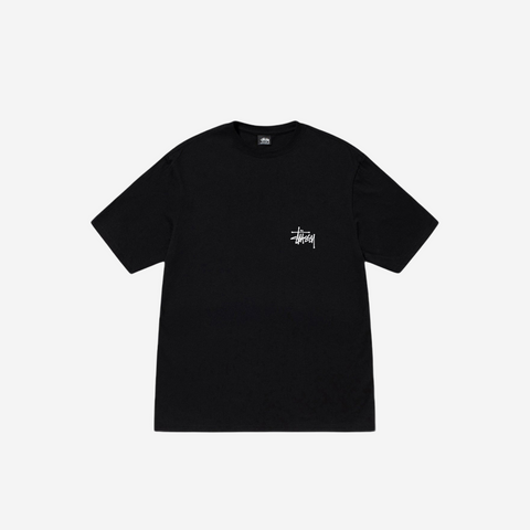 STUSSY BASIC TEE BLACK