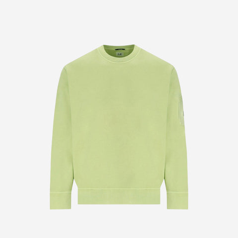 CP Company Diagonal Fleece Lens Sweatshirt