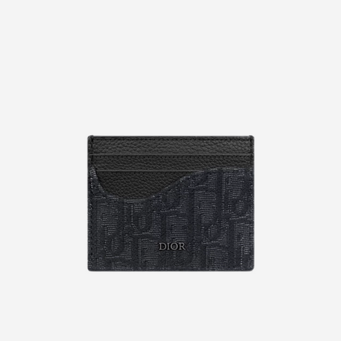 Dior Saddle Cardholder Black