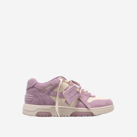 OFF-WHITE OUT OF OFFICE SUEDE PURPLE
