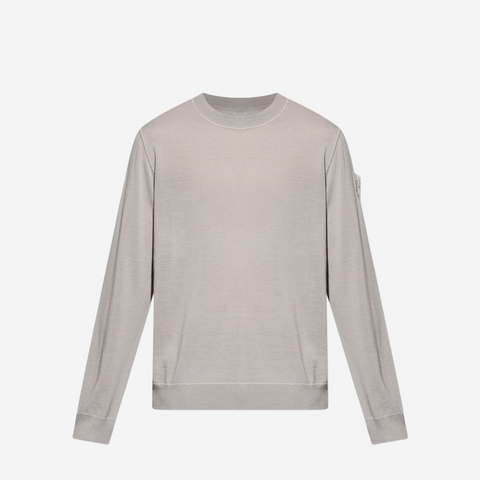 STONE ISLAND GHOST GREY SWEATSHIRT