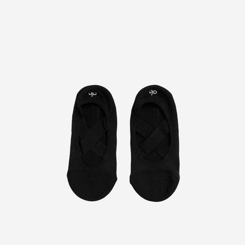 ALO YOGA Women's Pivot Barre Sock BLACK