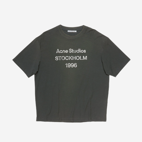 ACNE STUDIOS STOCKHOLM 1986 Black T-SHIRT