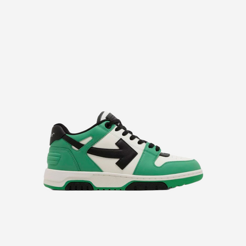 OFF-WHITE OUT OF OFFICE SNEAKERS BLACK GREEN