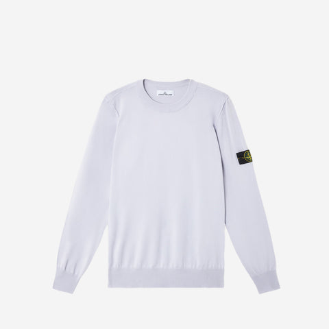 STONE ISLAND KNIT SWEATER LILLAC