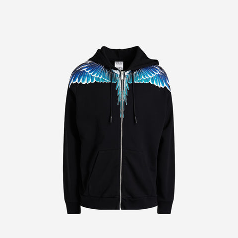 MARCELO BURLON ZIP HOODIE