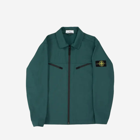 STONE ISLAND SOFT-shell green jacket