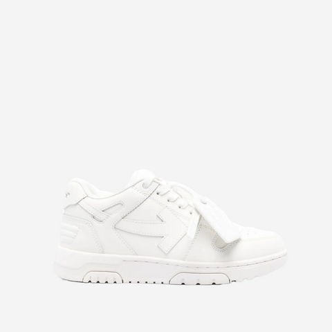 OFF-WHITE OUT OF OFFICE WHITE LEATHER