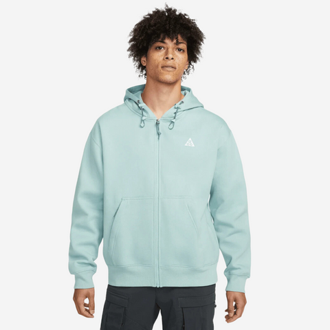 NIKE ACG THERMA-FIT ZIP HOODIE OCEAN BLUE