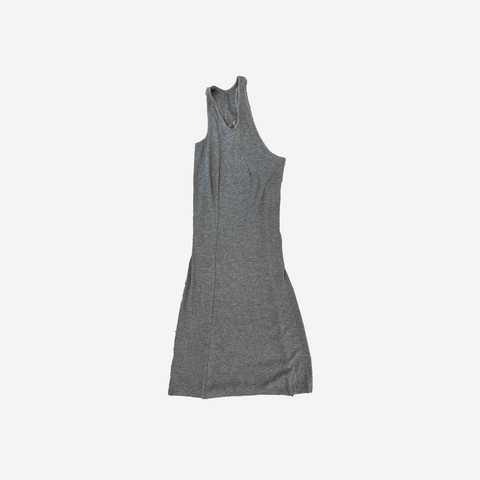 SKIMS SOFT LOUNGE MINI DRESS GRAY