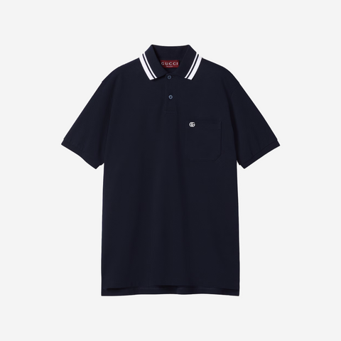 GUCCI COTTON PIQUET POLO