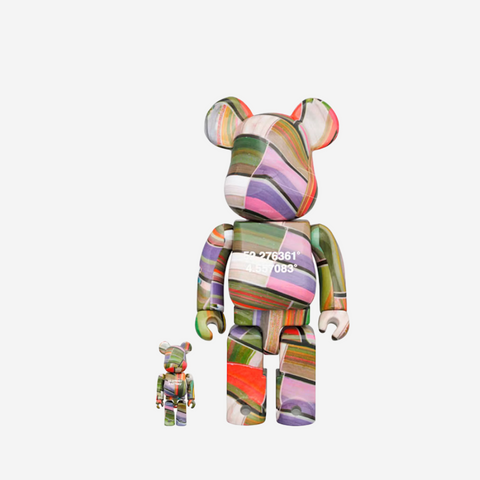 Bearbrick Benjamin Grant (Overview) Lisse 100% & 400% Set