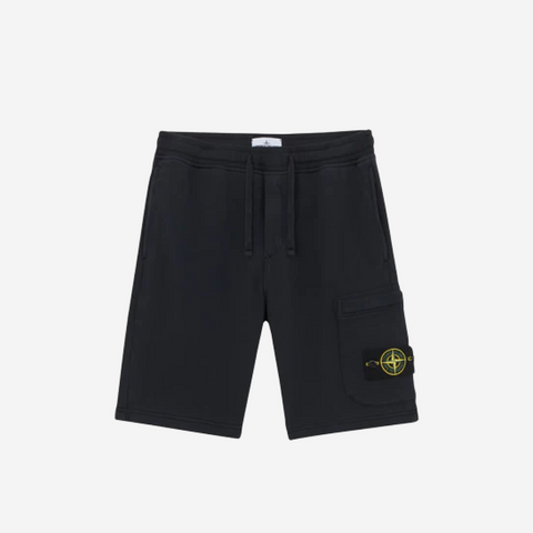 STONE ISLAND NAVY SWEATSHORTS