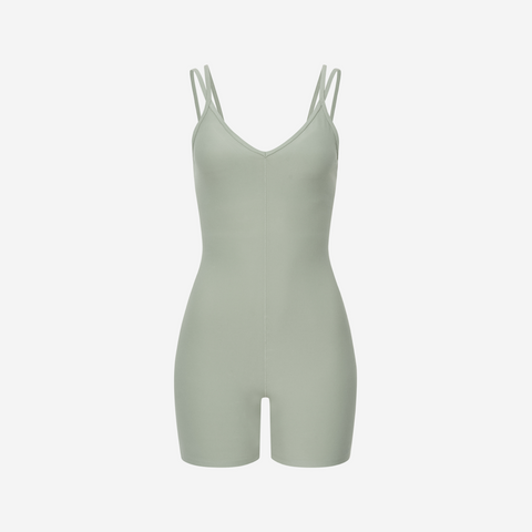 ALO YOGA ALOSOFT SUNS OUT ONESIE LIMESTONE