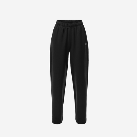 ALO YOGA ACCOLADE STRAIGHT LEG SWEATPANT BLACK
