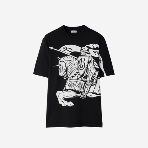 BURBERRY LOGO PRINT T-SHIRT BLACK