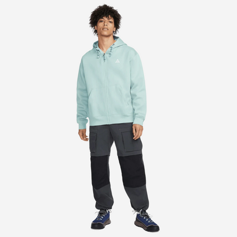 NIKE ACG THERMA-FIT ZIP HOODIE OCEAN BLUE