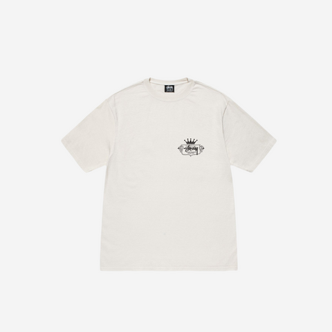STUSSY BUILT TO LAST TEE WHITE