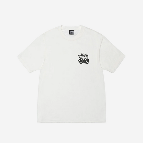 Stussy Dice Dyed T-Shirt White