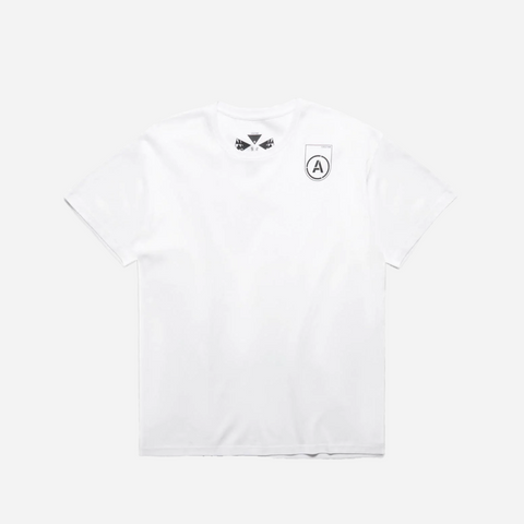 ACRONYM MERCERIZED TEE WHITE