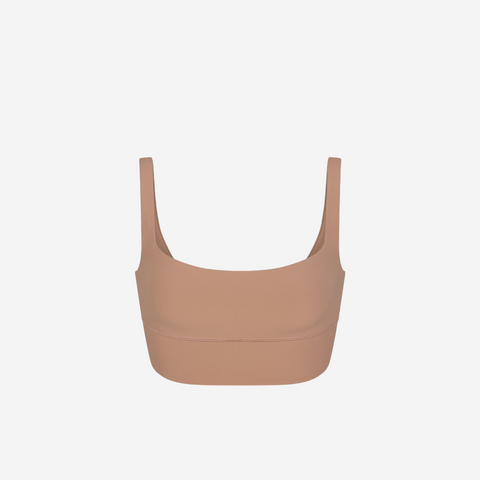 SKIMS FITS EVERYBODY SQUARE NECK LONGLINE BRALETTE SIENNA