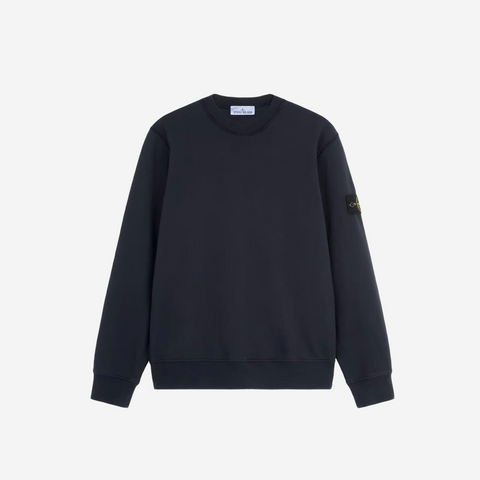 STONE ISLAND Crewneck cotton sweatshirt navy