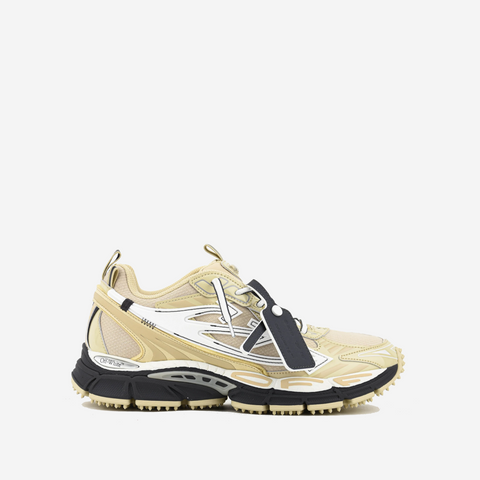 OFF-WHITE BE RIGHT BACK BEIGE SNEAKERS