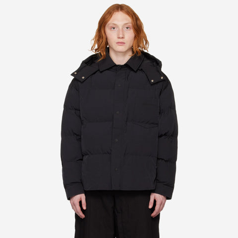 JACQUEMUS BLACK LE PAPIER DOWN JACKET