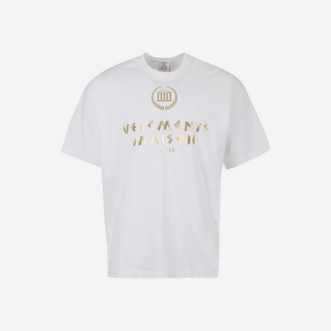 VETEMENTS MAISON WHITE T-SHIRT