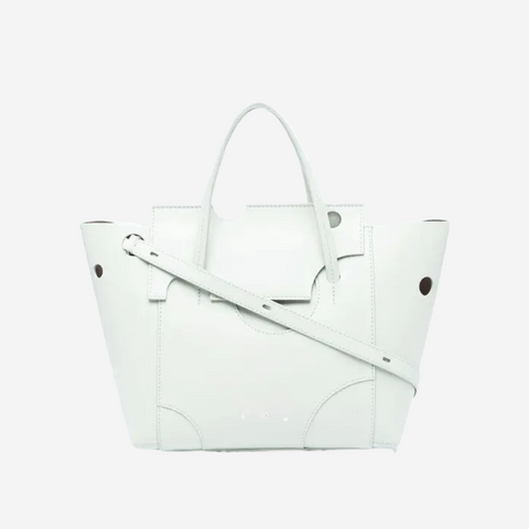 OFF-WHITE leather tote bag