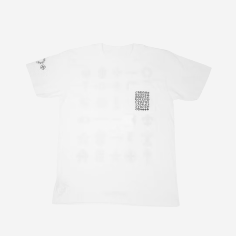 Chrome Hearts Script Logo T-Shirt White