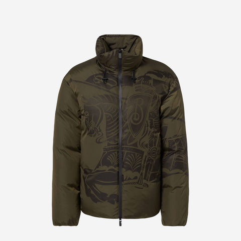 BURBERRY EKD NYLON PUFFER KHAKI