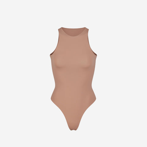 SKIMS FITS EVERYBODY HIGH NECK BODYSUIT SIENNA