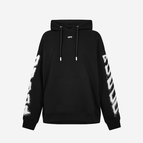 OFF-White bolt Arrow grey Hoodie