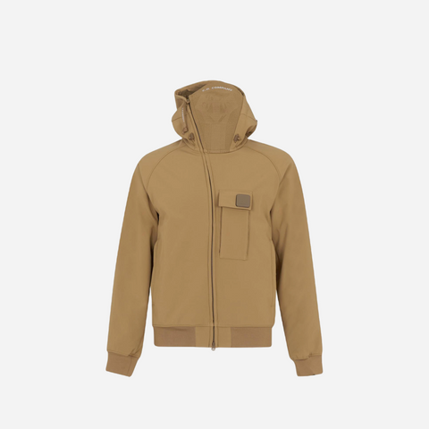 CP COMPANY MASK SHELL-R HOODED JACKET