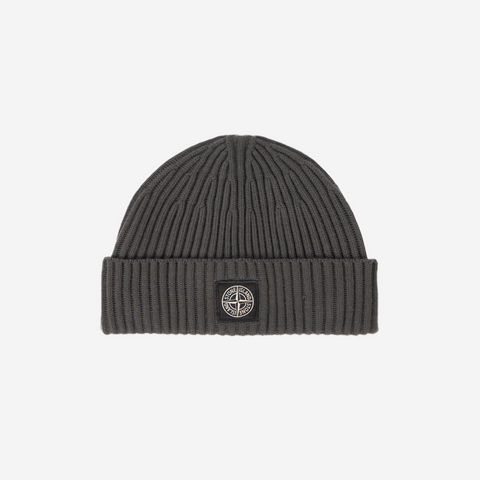 STONE ISLAND WOOL HAT GREY