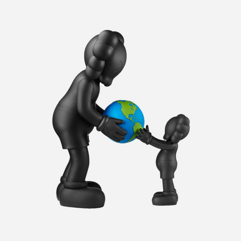 KAWS THE PROMISE VINYL FIGURE BLACK