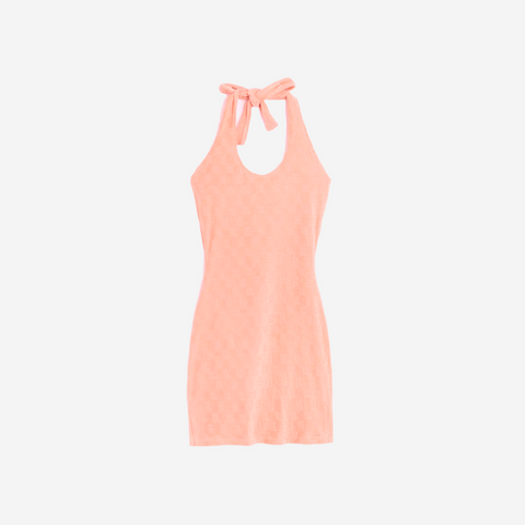 MISBHV MONOGRAM TOWELLING MINI DRESS