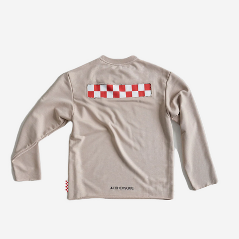 ALCHEVSQUE CUT --- OFF LONGSLEEVE