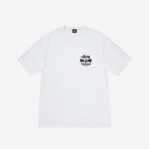 STUSSY Tough Gear International Tee White
