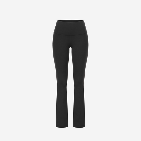 ALO YOGA AIRBRUSH HIGH-WAIST BOOTCUT LEGGING BLACK