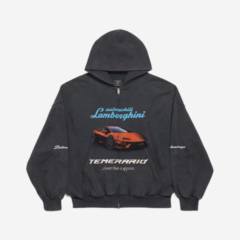 BALENCIAGA X LAMBORGHINI REVUELTO ZIP HOODIE